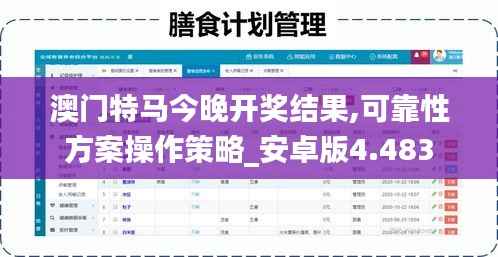 澳门特马今晚开奖结果,可靠性方案操作策略_安卓版4.483