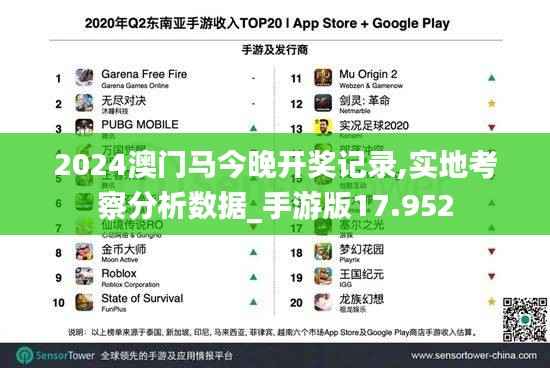 2024澳门马今晚开奖记录,实地考察分析数据_手游版17.952