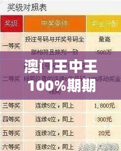 澳门王中王100%期期中一期:梦寐以求的完美投注策略