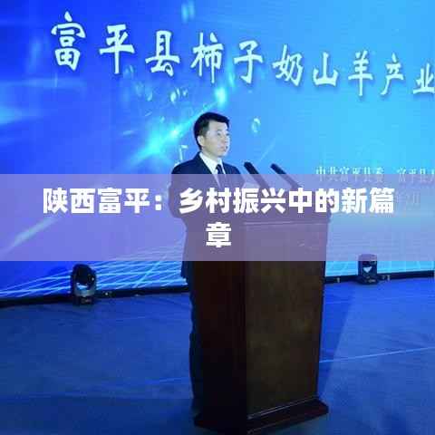 陕西富平:乡村振兴中的新篇章