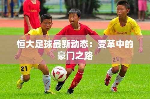 恒大足球最新动态:变革中的豪门之路