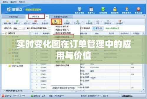 实时变化图在订单管理中的应用与价值