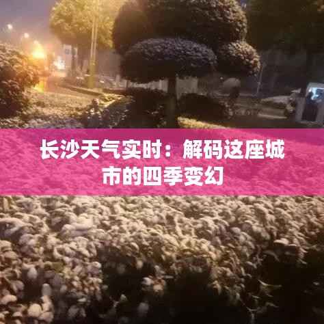 长沙天气实时:解码这座城市的四季变幻