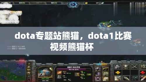 dota专题站熊猫，dota1比赛视频熊猫杯 