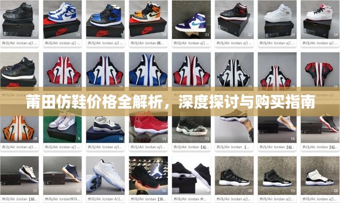 莆田仿鞋价格全解析，深度探讨与购买指南