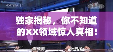 独家揭秘,你不知道的XX领域惊人真相!