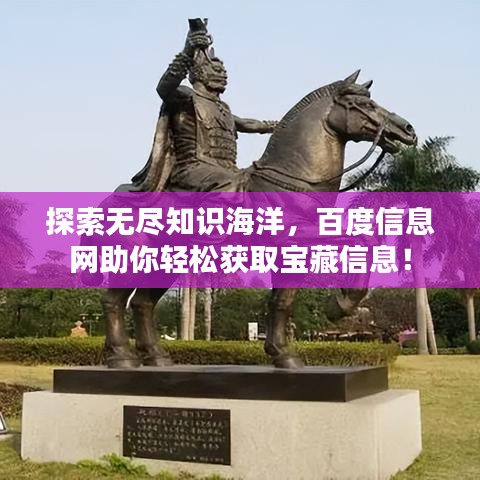 探索无尽知识海洋,百度信息网助你轻松获取宝藏信息!