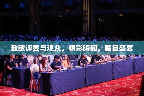 致敬评委与观众,精彩瞬间,瞩目盛宴